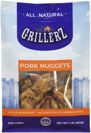 Grillerz All Natural Pork Nuggets Dog Chew (size: 9 lb (9 x 1 lb))