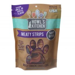 Howls Kitchen Meaty Strips Bacon and Cheese (size: 120 oz (20 x 6 oz))