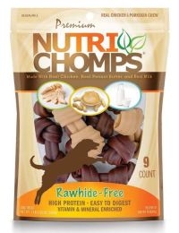 Pork Chomps Premium Nutri Chomps Variety Knots (size: 27 count (3 x 9 ct))