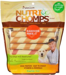 Nutri Chomps Wrapped Twist Dog Treat Assorted Flavors (size: 36 count (3 x 12 ct))