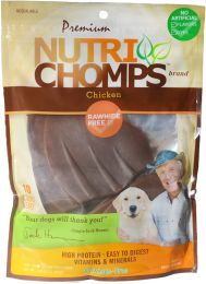Nutri Chomps Pig Ear Shaped Dog Treat Chicken Flavor (size: 30 count (3 x 10 ct))
