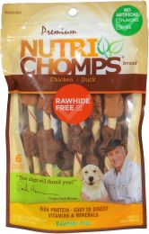 Nutri Chomps Chicken and Duck Kabobs Dog Treat (size: 48 count (8 x 6 ct))