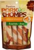 Pork Chomps Premium Real Chicken Wrapped Twists Large