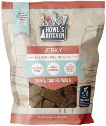 Howls Kitchen Salmon Jerky Cuts Skin and Coat Formula (size: 19.5 oz (3 x 6.5 oz))