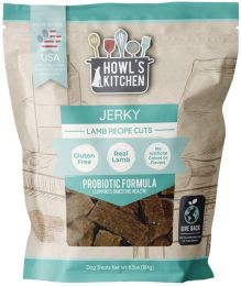 Howls Kitchen Lamb Jerky Cuts Probiotic Formula (size: 19.5 oz (3 x 6.5 oz))