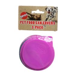 Spot Pet Food Can Cover Assorted Colors (size: 36 count (12 x 3 ct))