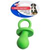 Spot Puppy Pacifier Latex Dog Toy Assorted Colors