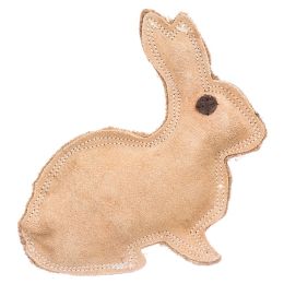 Spot Dura Fused Leather Rabbit Dog Toy (size: 15 count)