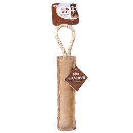 Spot Dura Fused Leather Dog Toy Retriever Stick (size: 3 count)