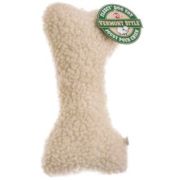 Spot Vermont Style Fleecy Dog Toy Bone (size: 12"L - 3 count)