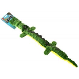 Skinneeez Extreme Triple Squeak Crocodile Dog Toy (size: 3 count)