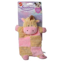 Spot Soothers Crinkle Cow Plush Dog Toy (size: 9 count)