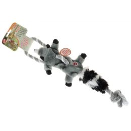 Skinneeez Raccoon Tug Dog Toy (size: 3 count)