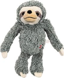 Spot Fun Sloth Plush Dog Toy Assorted Colors 13" (size: 4 count)