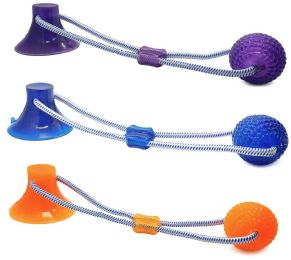 Spot Press and Pull Interactive Dog Toy Assorted Colors (size: 3 count)