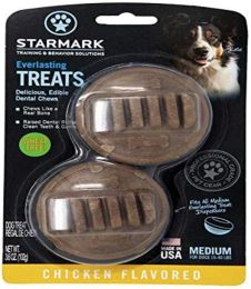 Starmark Everlasting Chicken Flavor Treats Medium (size: 4 count)