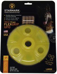 Starmark Flexgrip Ringer UFO Treat Toy Large (size: 4 count)