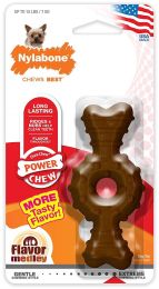 Nylabone Dura Chew Power Chew Flavor Medley Textured Ring Bone Petite (size: 8 count)