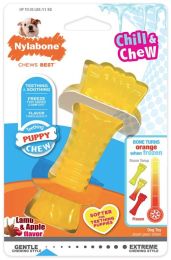 Nylabone Puppy Chew Color Changing Chill N Chew Bone Mini Souper (size: 3 count)