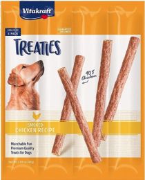 VitaKraft Treaties Smoked Chicken Grab-n-Go Dog Treats (size: 28 count (7 x 4 ct))